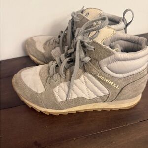 Merrell Alpine Sneaker Mid Boots – Women’s Size 5 – Gray/White
